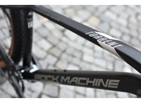 Rock Machine Torrent 90-29 Matte Schwarz/Grau/Silber Mountainbike.