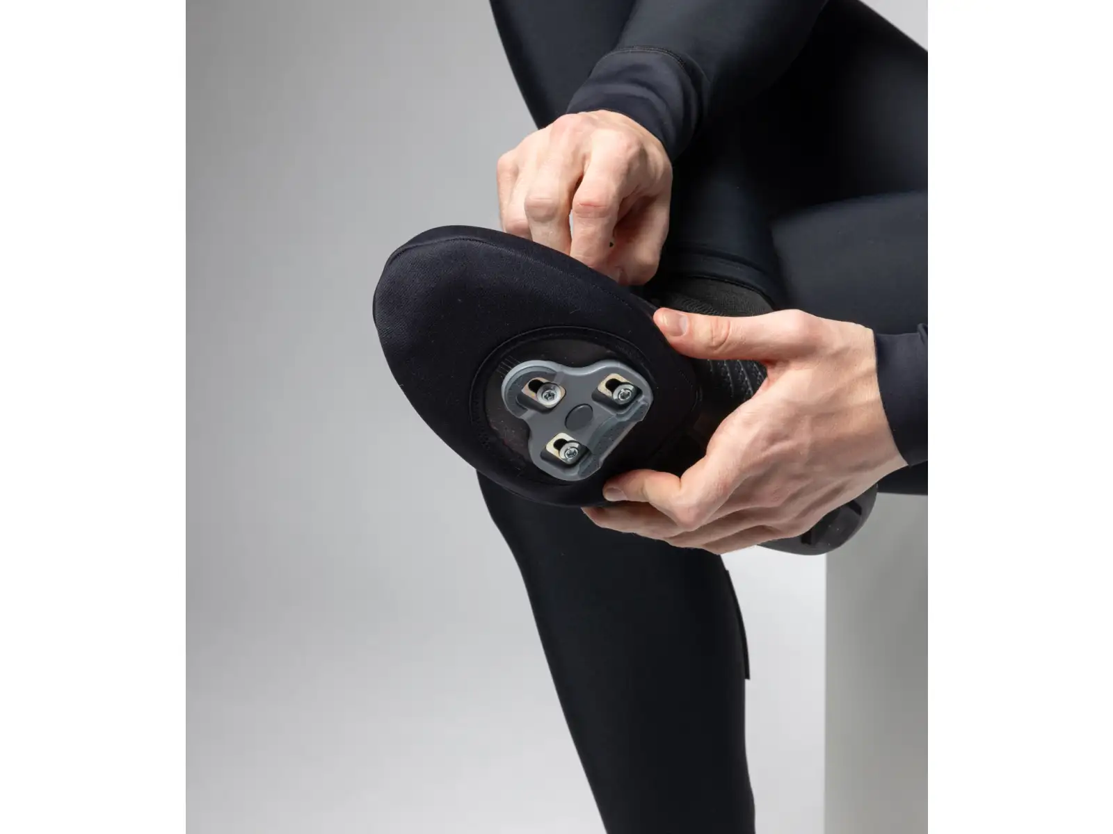 Fahrradüberschuhe Alé Shield Schwarz/Gelb