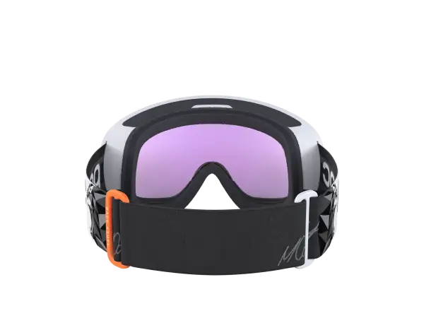 POC Fovea Mid Race Marco Odermatt Ed. Skibrille Hydrogen White/Uranium Black/Partly Sunny Blue