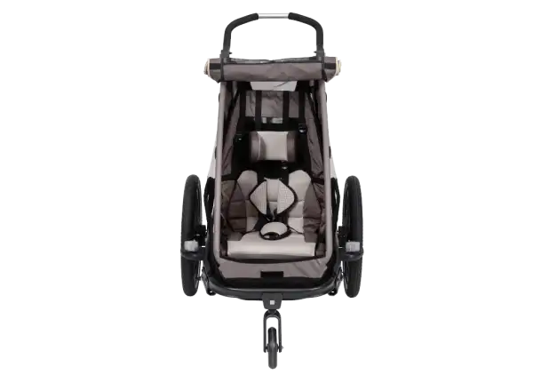 XLC MONOs BS-C09 Kinderanhänger 20" grau/beige/anthrazit