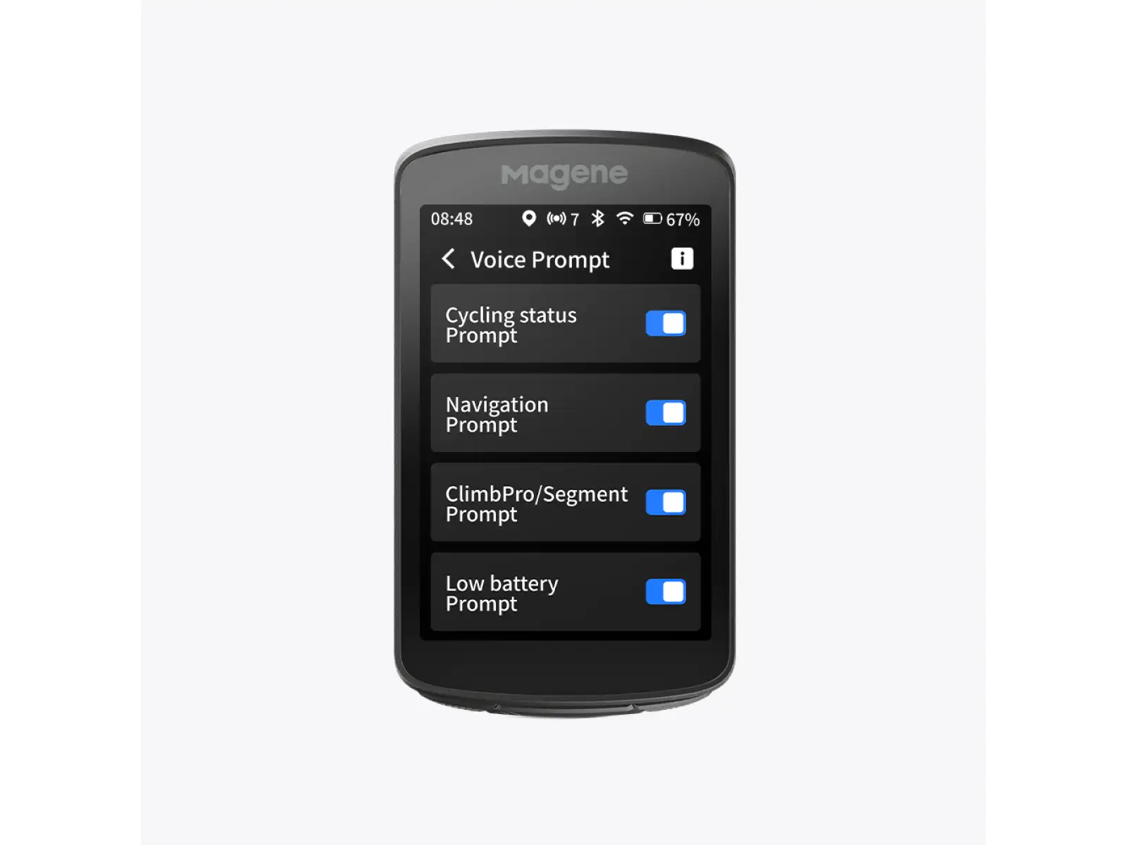 Magene C706 GPS Fahrradcomputer