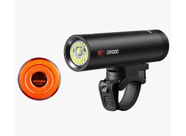 Ravemen Lichtset CR1000 und CL05