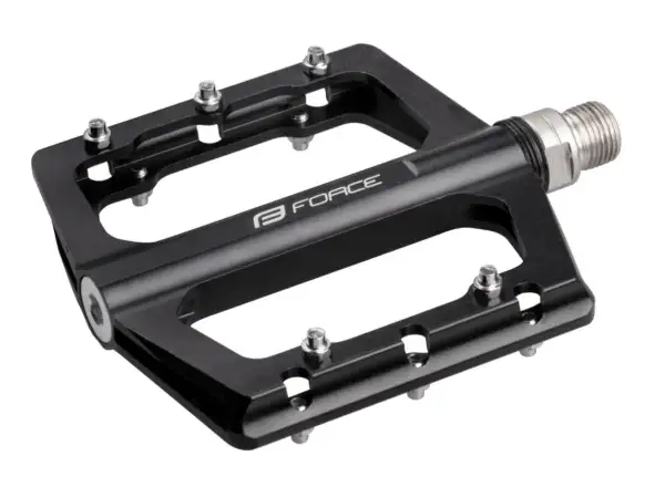 Force Step Aluminium Pedals Industrial Bearings Black.