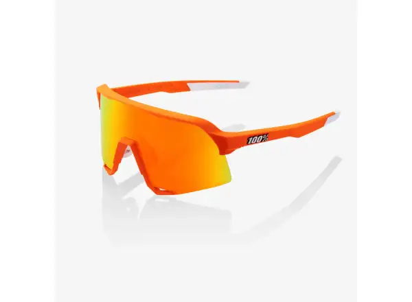 100% S3 Brille Soft Tact HiPER Neon Orange/Red Multilayer