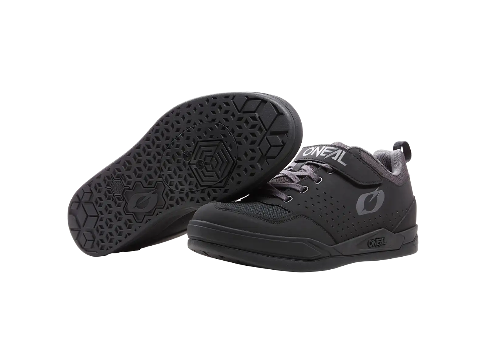 ONeal Flow SPD V.22 MTB Herren-Fahrradschuhe Schwarz/Grau