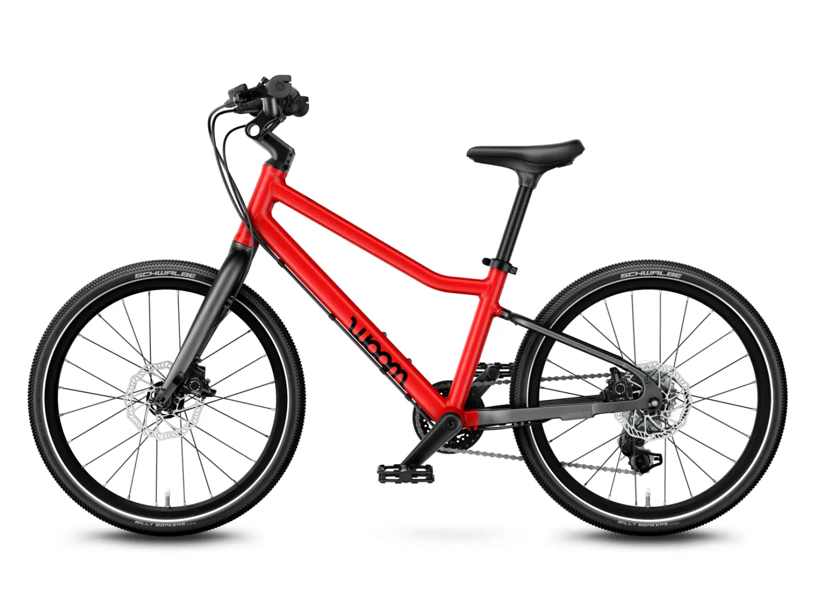 Woom 4 Explore 20 Red Kinderfahrrad