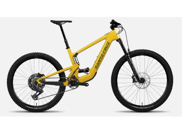 Santa Cruz Heckler SL 1 C 70 vollgefederte E-Bike Gloss Mustard Yellow