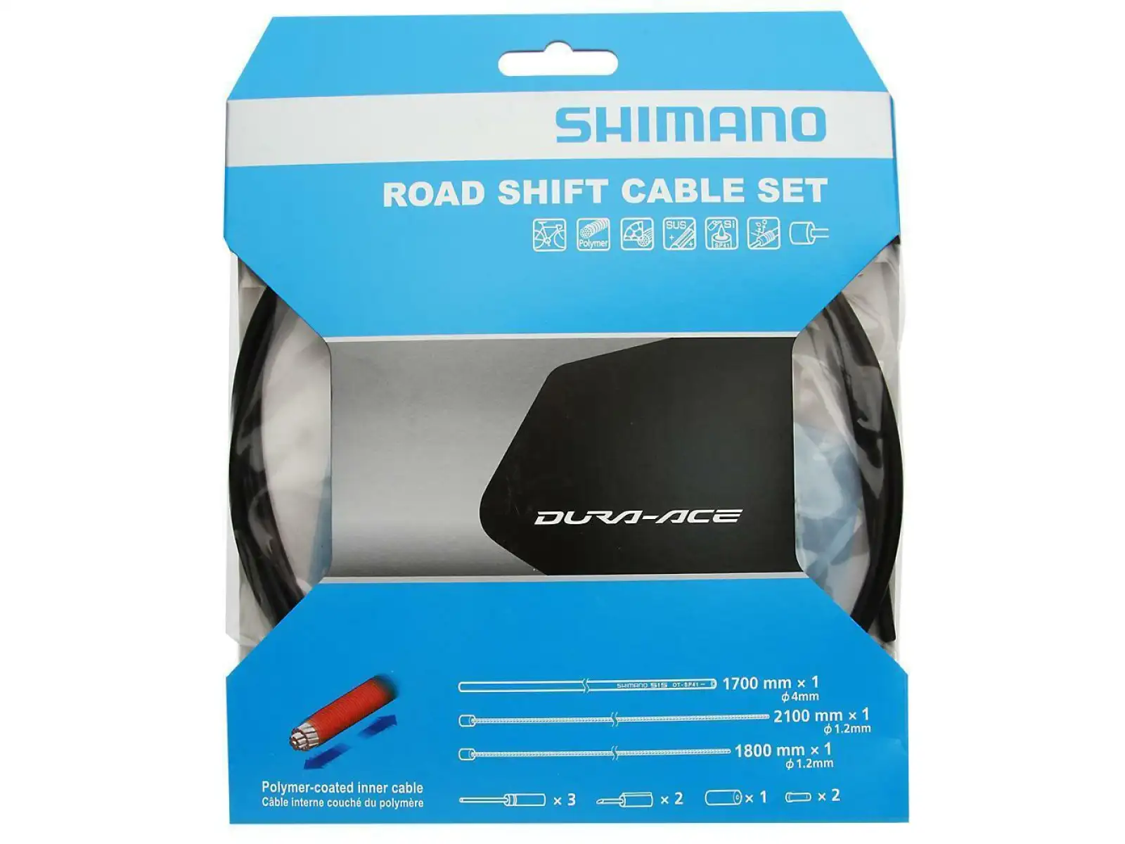 Shimano OT-SP41 Dura-Ace Schaltzugset - Schaltzüge + Außenhüllen