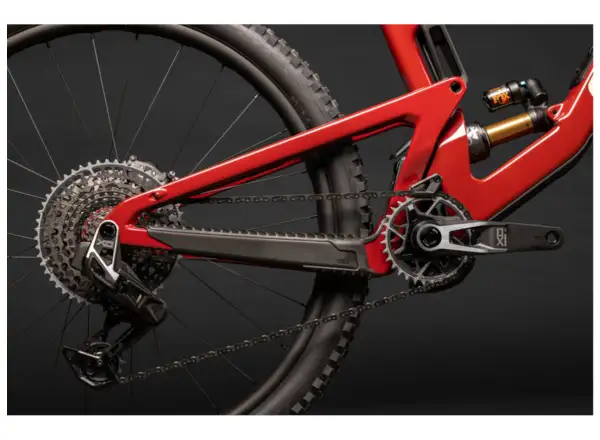 Santa Cruz Megatower 2 CC X0 AXS vollgefedertes Fahrrad Gloss Crimson