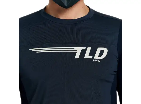 Troy Lee Designs Ruckus Ride Herren-Trikot 3/4 Ärmel Wings Carbon