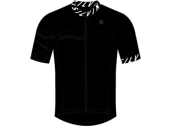 Silvini Stelvio Herren Kurzarmtrikot schwarz/weiß