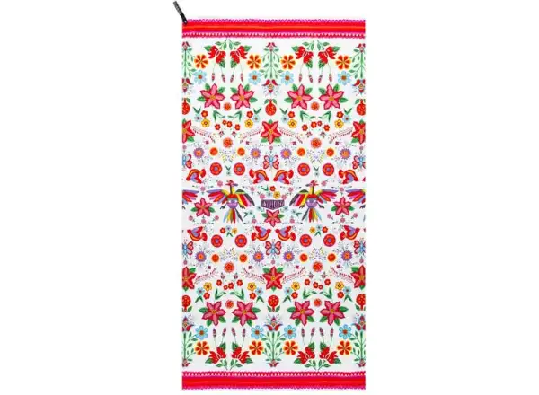 Cycology White Frida Handtuch mit weißem Muster