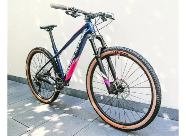 Rock Machine Catherine CRB 20-29 Glanz Dunkelblau/Rosa/Silber Mountainbike