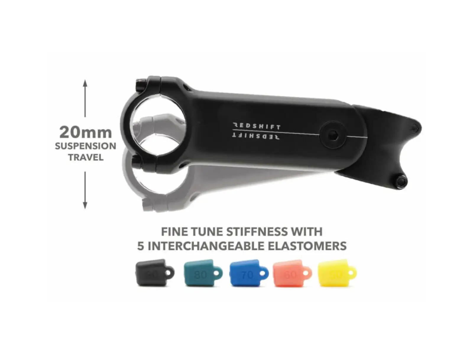 Redshift ShockStop Vorbau +/- 6 ° 1 1/8" 90 mm schwarz