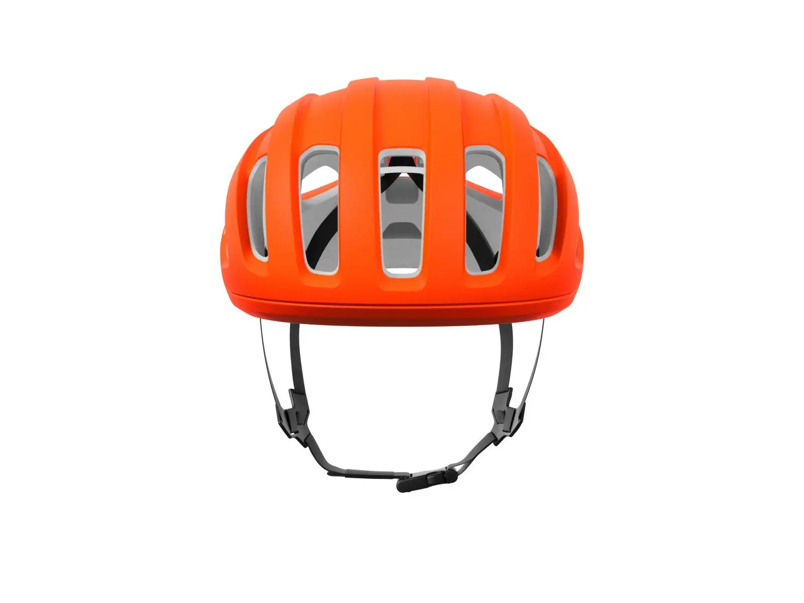 POC Amidal Straßenhelm Fluorescent Orange Matt