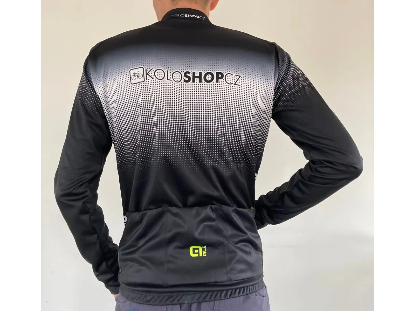 Alé Prime Koloshop Herren Trikot langärmlig schwarz