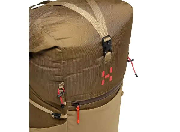 Haglöfs Magma Rolltop 40 WR Rucksack Teak Brown/Oak Brown 40l
