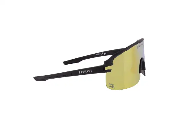 Force Epic Brille schwarz/gelb Spiegelglas