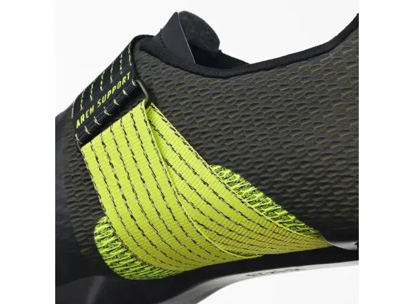 Fizik Stabilita Carbon Herren Rennradschuhe Black/Yellow Fluo