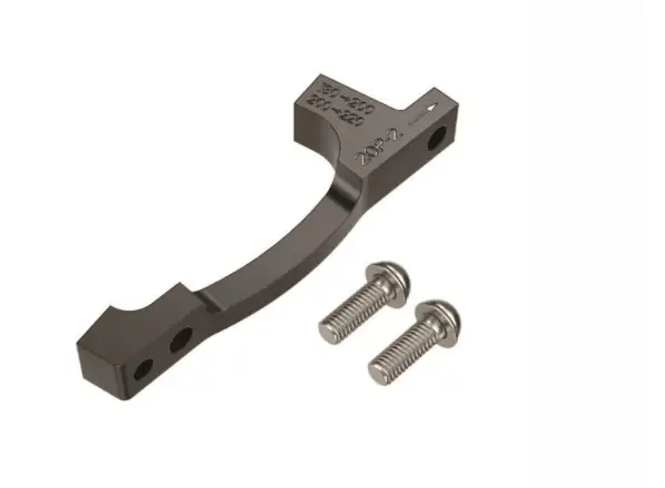 Sram Post Mount Bremsadapter 20P-2 für Bremsscheibe 200/220 mm Edelstahlschrauben