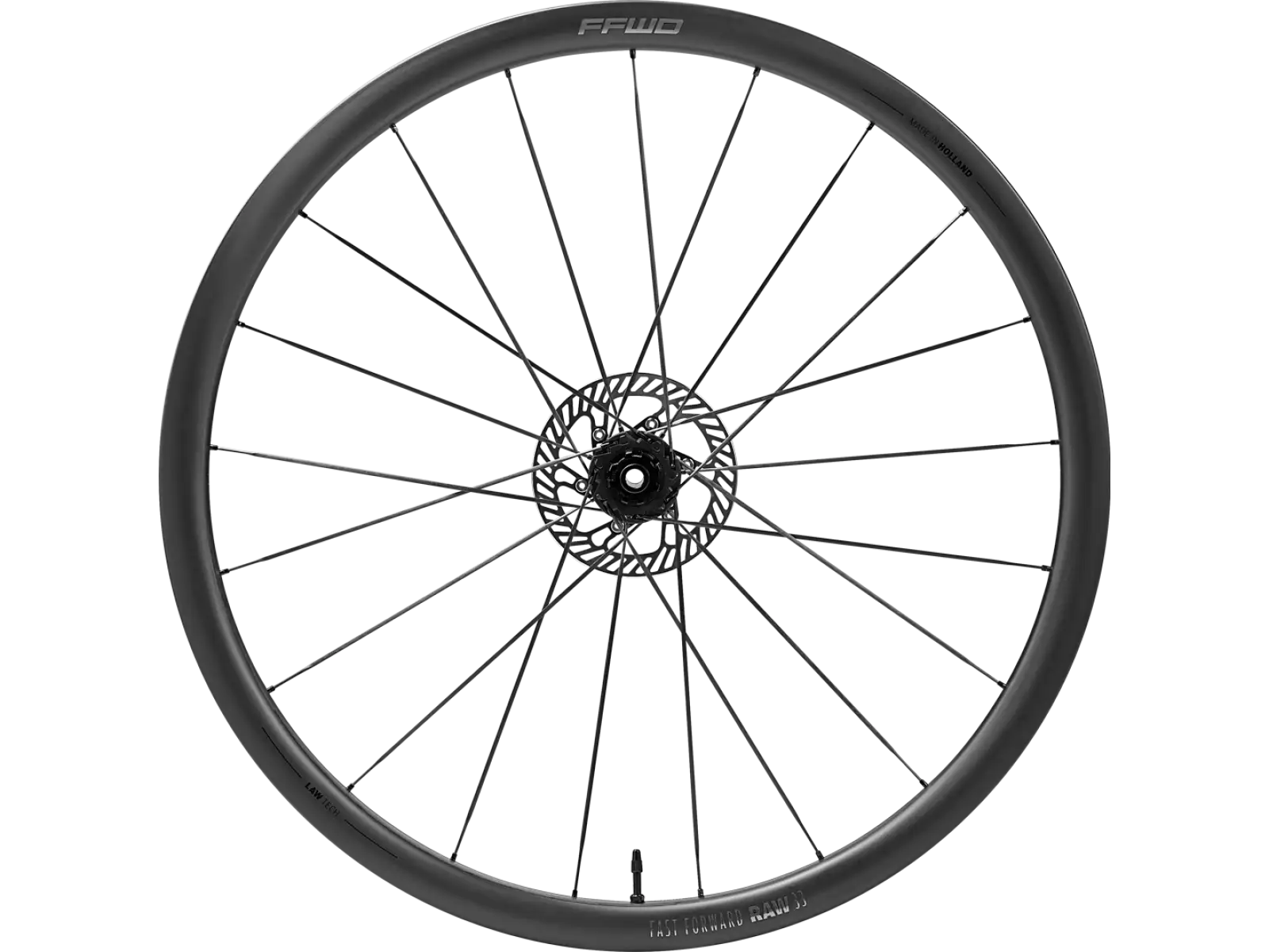 FFWD RAW CS 33 Straßenräder Matt Schwarz
