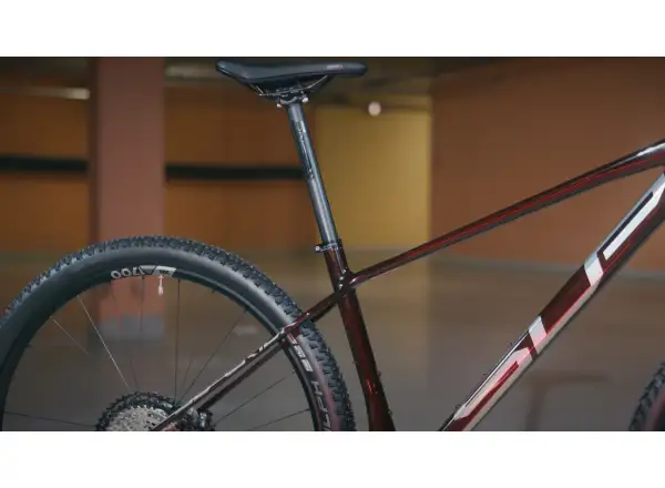 Superior Team 29 Elite Gloss Red Carbon/Chrome Mountainbike