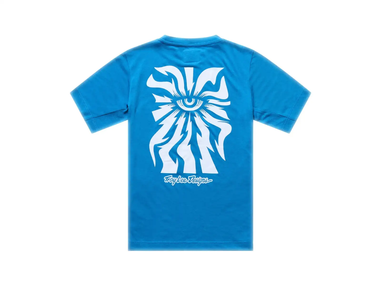 Troy Lee Designs Youth Skyline Ride Kindertrikot Kurzarm One Eye Aero Blue