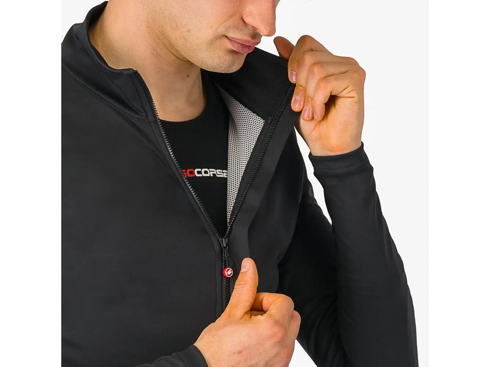 Castelli Perfetto Air Herrenjacke Light Schwarz