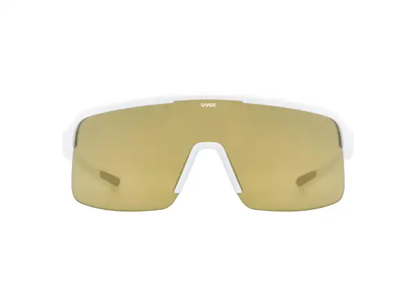 Uvex Sonnenbrille White Matt/Mirror Gold