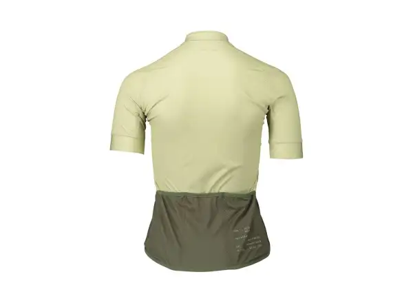 POC Essential Road Logo Damen Radtrikot Prehnite green/epidote green