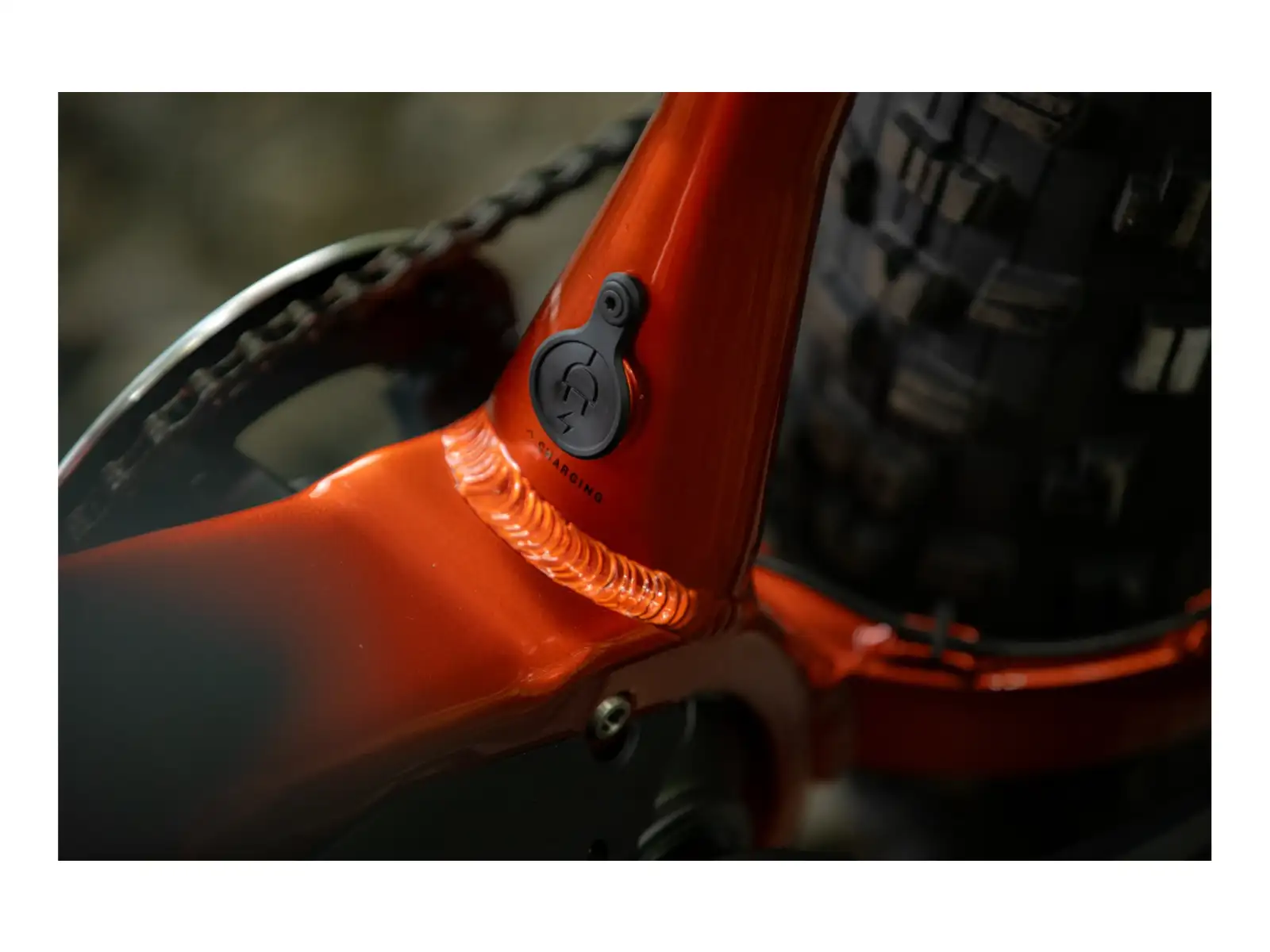 Rock Machine VYÖRY e90-26 Fatbike E-Bike Metallic Orange/Black MUSTER