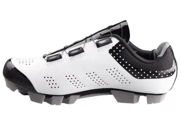 Force MTB Points Damen-Mountainbike-Schuhe Weiß/Schwarz