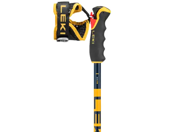 Leki Spitfire Vario 3D Skistöcke Denimblue/Aegeanblue/Mustardyellow