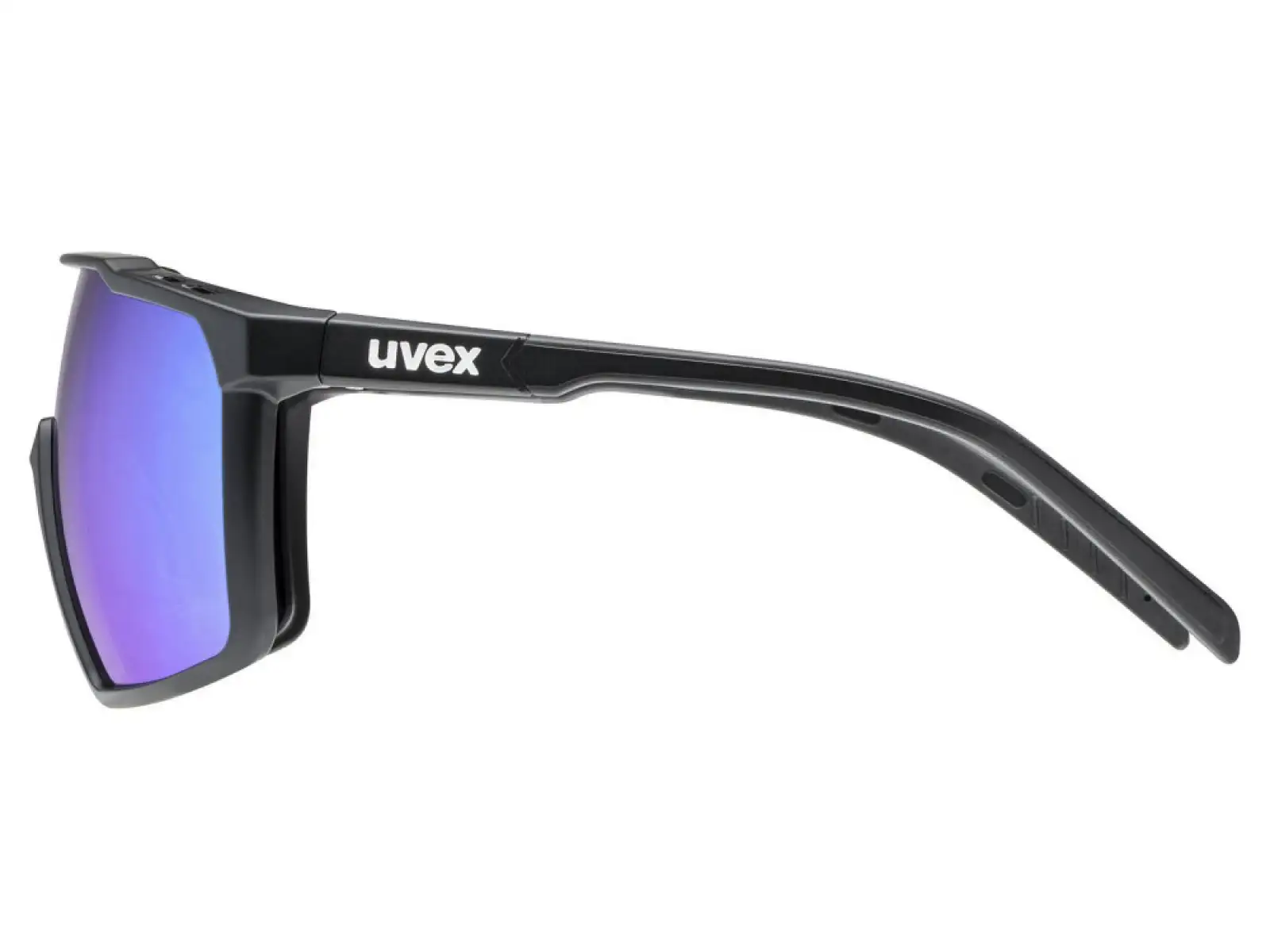 Uvex MTN Perform S Brille Black Matt/Mirror Blue