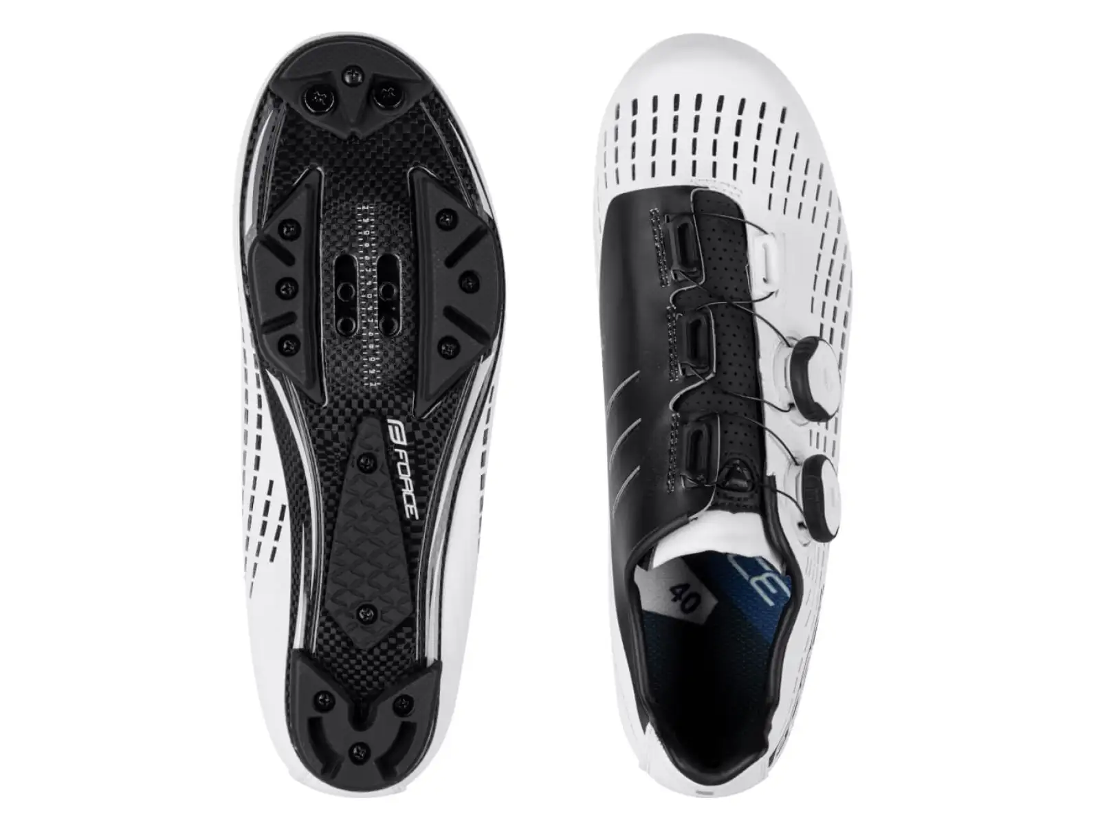 Force Revolt Carbon MTB Herren-Fahrradschuhe weiß