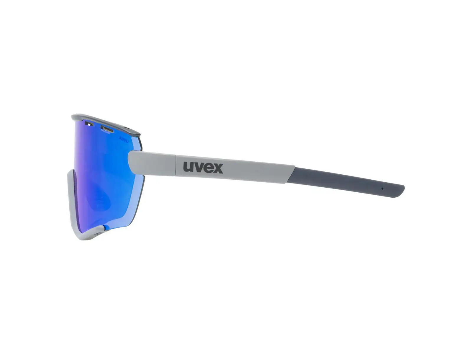 Sportbrille Uvex Sportstyle 236 Rhino Deep Space Mat/Spiegelblau