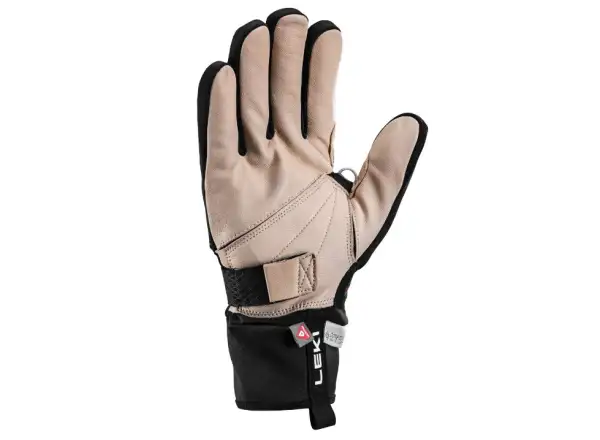 Leki PRC Premium ThermoPlus Shark Langlaufhandschuhe Black/Sand