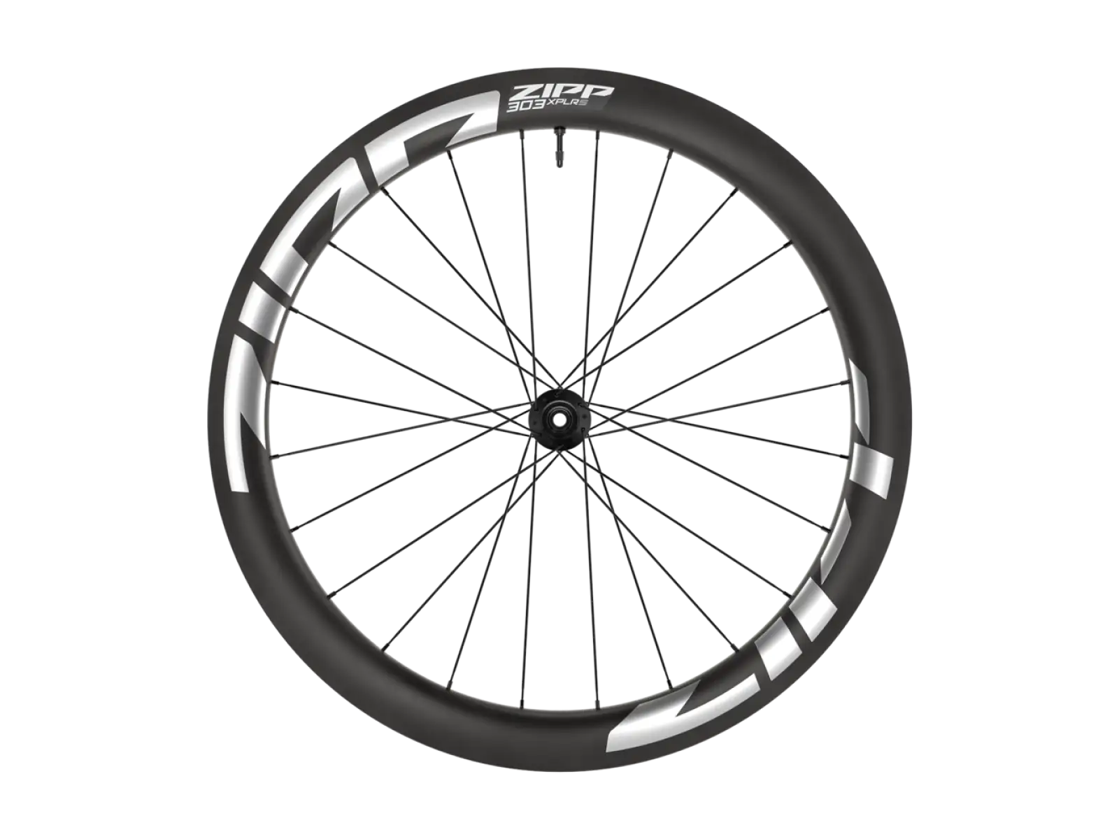 Zipp 303 XPLR S B1 vorderes eingespeichtes Rad White