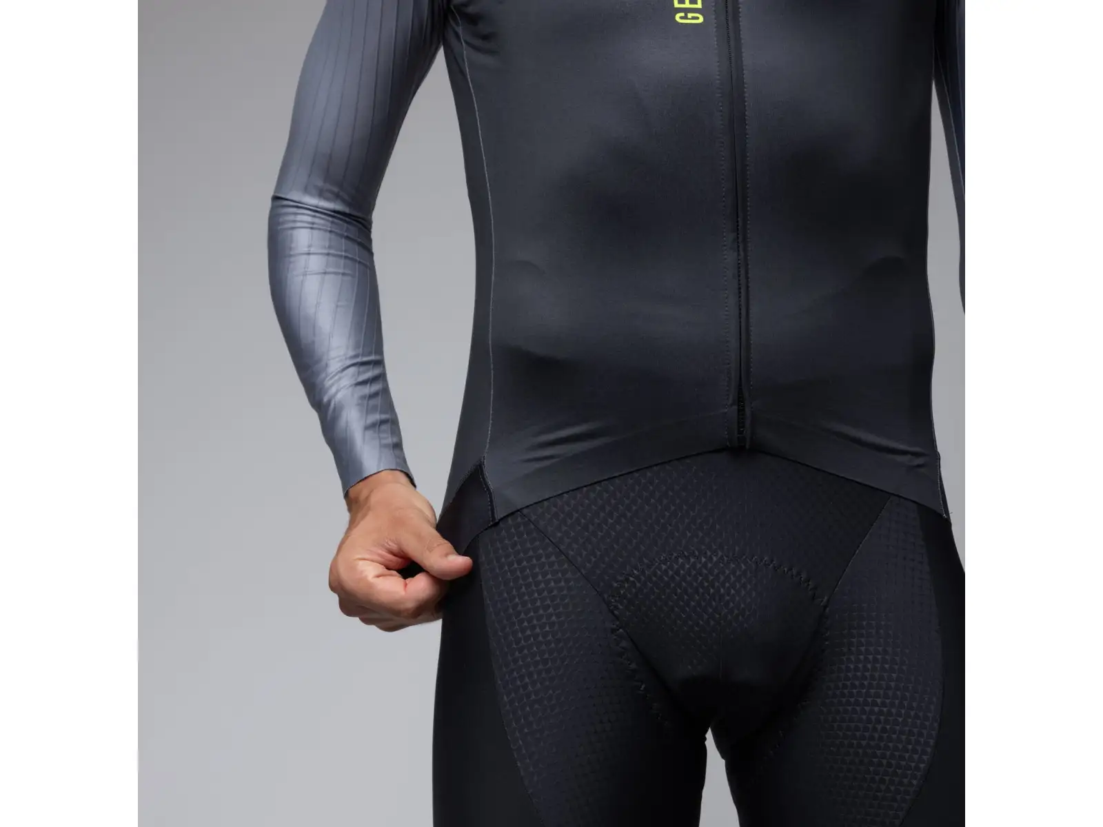 Alé PR-E Follow Me Herren Thermotrikot langarm Black