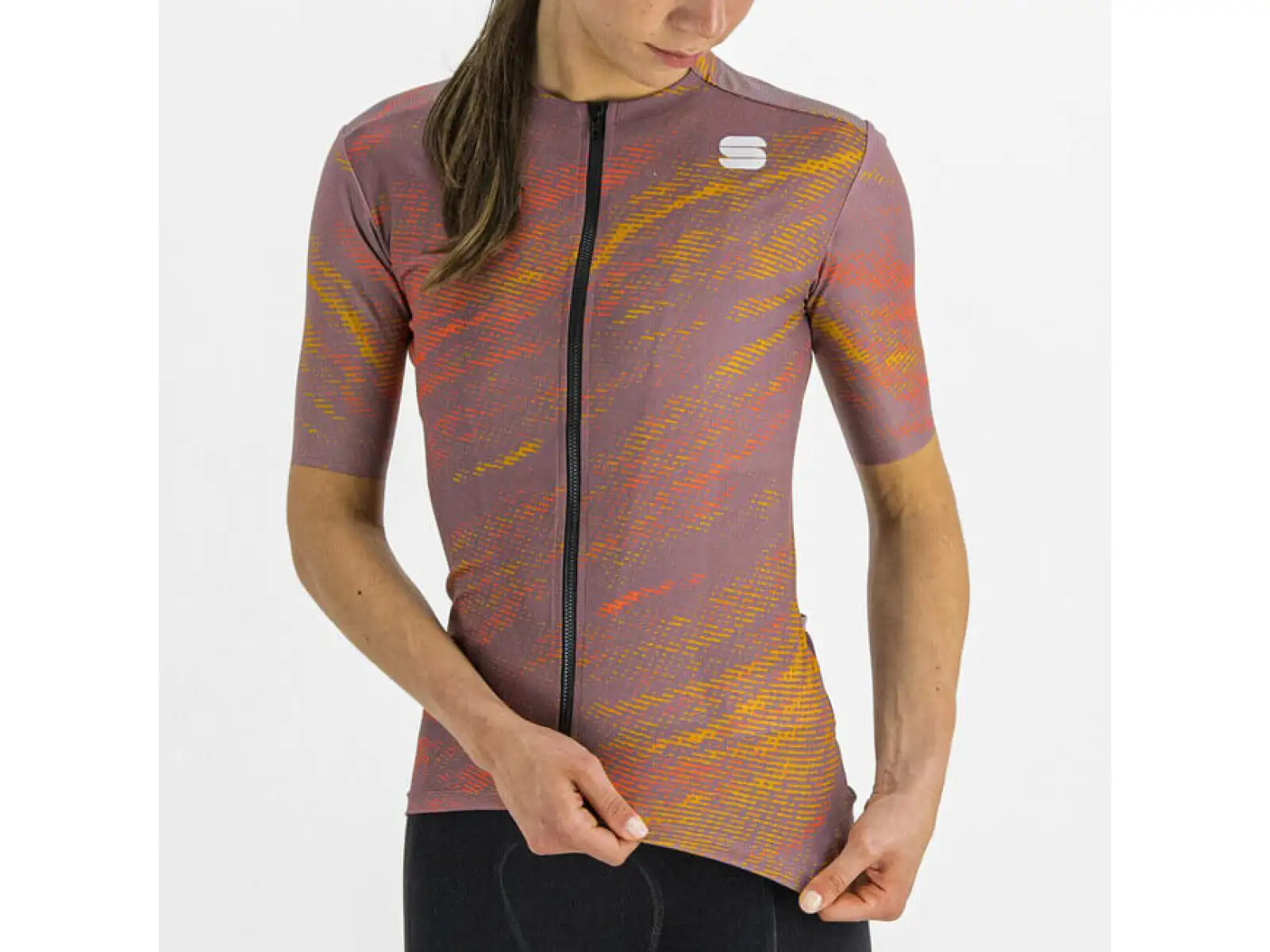 Sportful Cliff supergiara Damen Kurzarmtrikot malve