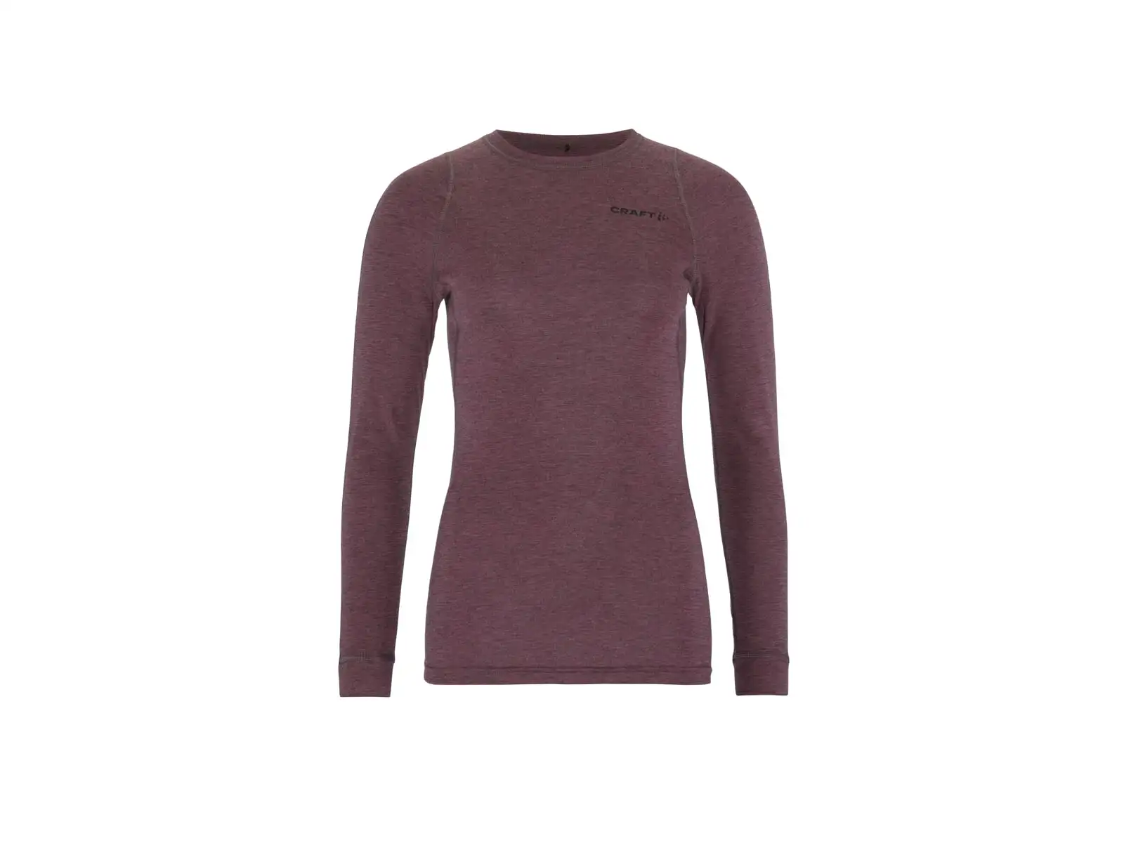 Craft Core Wool Merino Damen Set Langarmshirt+Hose Rot