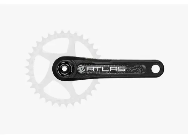 Race Face Atlas 175 mm Kurbeln ohne Kettenblatt Schwarz