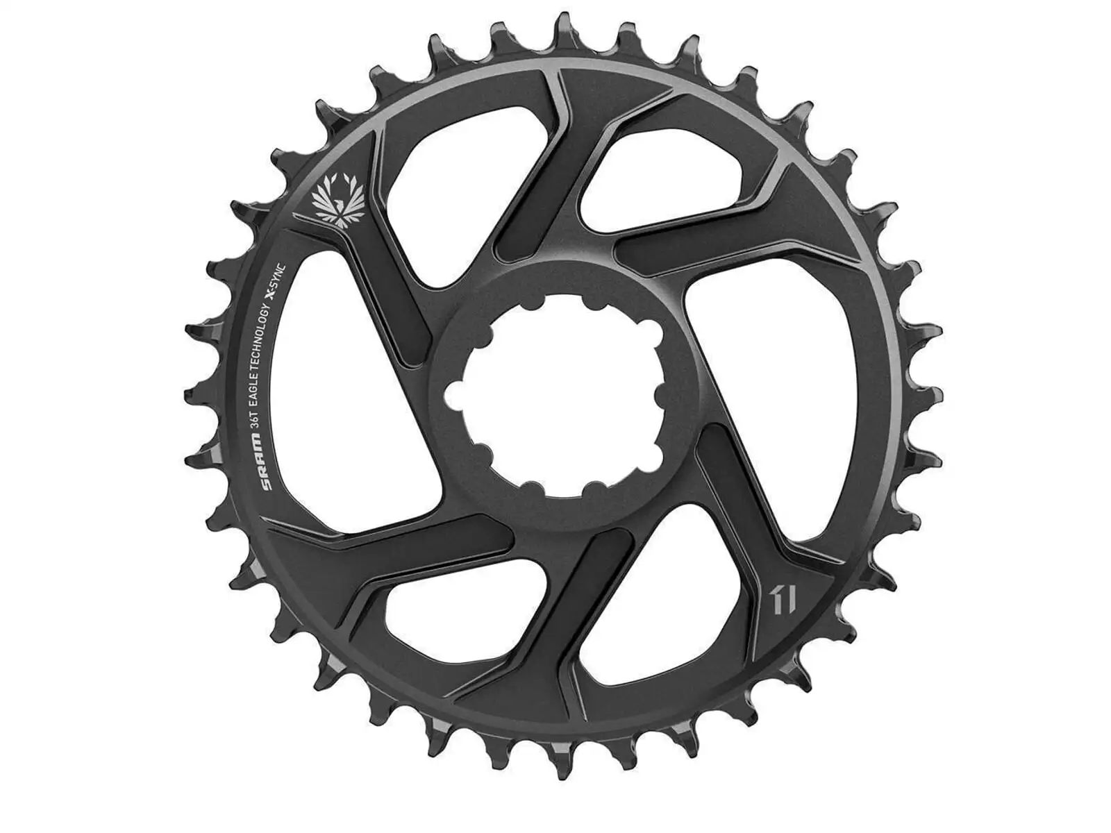 Sram Eagle X-Sync 2 SL Direct Mount 3 mm Offset 12-fach Kettenblatt 36 Z Schwarz