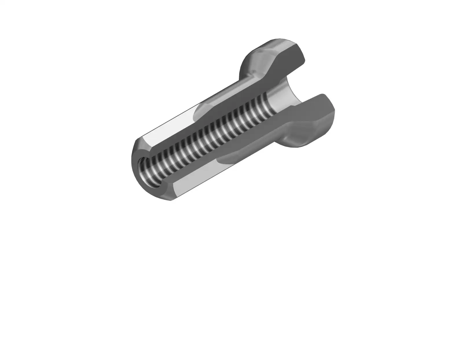 DT Swiss Nippel Hidden Alu Pro Lock 2.0x12mm Silber