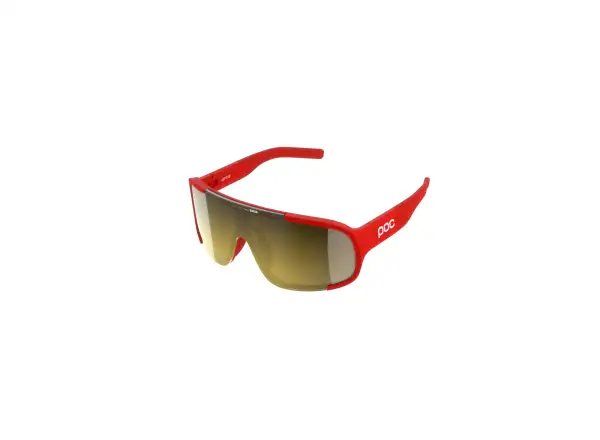POC Aspire Sonnenbrille Prismane Red/Clarity Road/Partly Sunny Gold