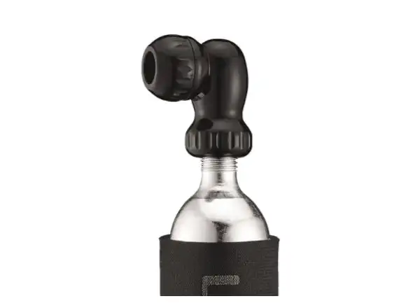 Lezyne Twin Speed Drive CO2 Pumpe Schwarz + 16 g Patrone