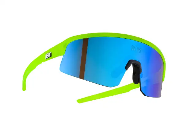 Neon Viper Brille Crystal Yellow Fluo Mirror Blue Cat 3