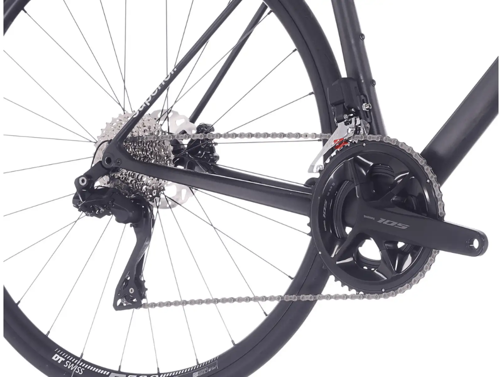 Superior RR 9.5 Rennrad Matte Carbon / White