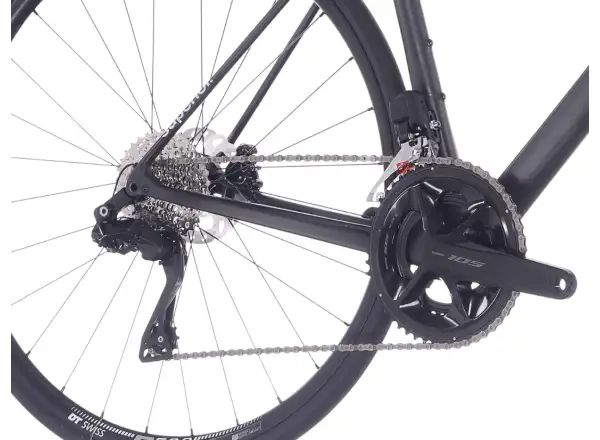 Superior RR 9.5 Rennrad Matte Carbon / White