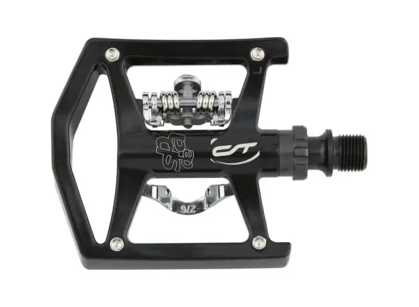 Contec Spade Kombi-Pedale Schwarz